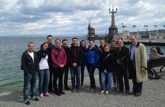 Teilnehmer der Konstanz-Exkursion